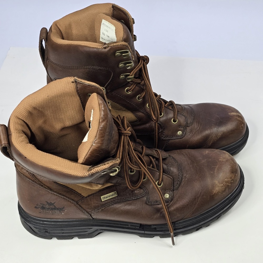 Thorogood V-Series 8" Waterproof‎ Soft Toe Work Boots 814-5003, 12W